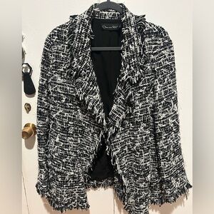 Oscar De La Renta Tweed Jacket size 16